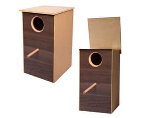 Wooden Parrot Nesting Box 46cm Tall