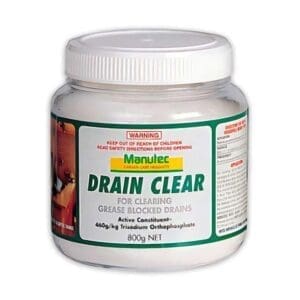 Drain Clear Crystals 800g - Manutec